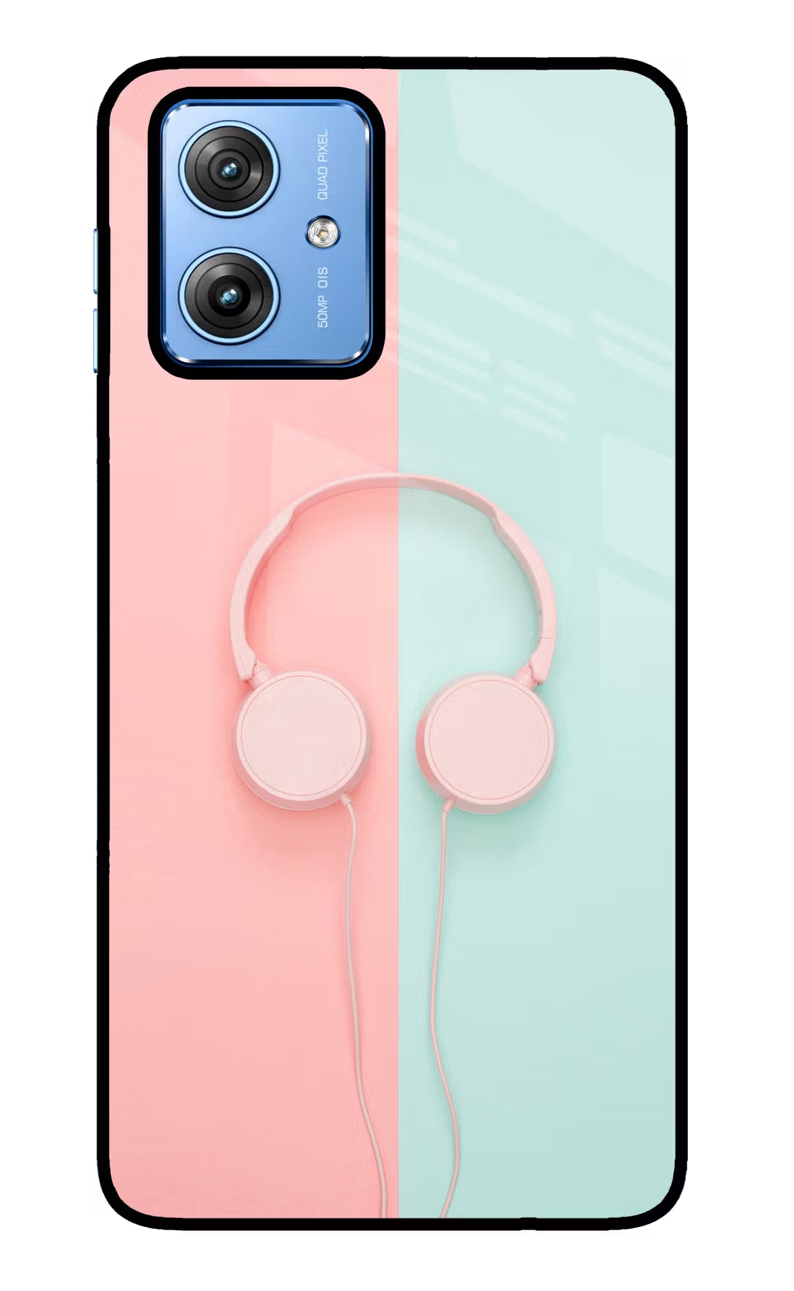 Music Lover Moto G64 5G Glass Case Back Cover by Casekaro