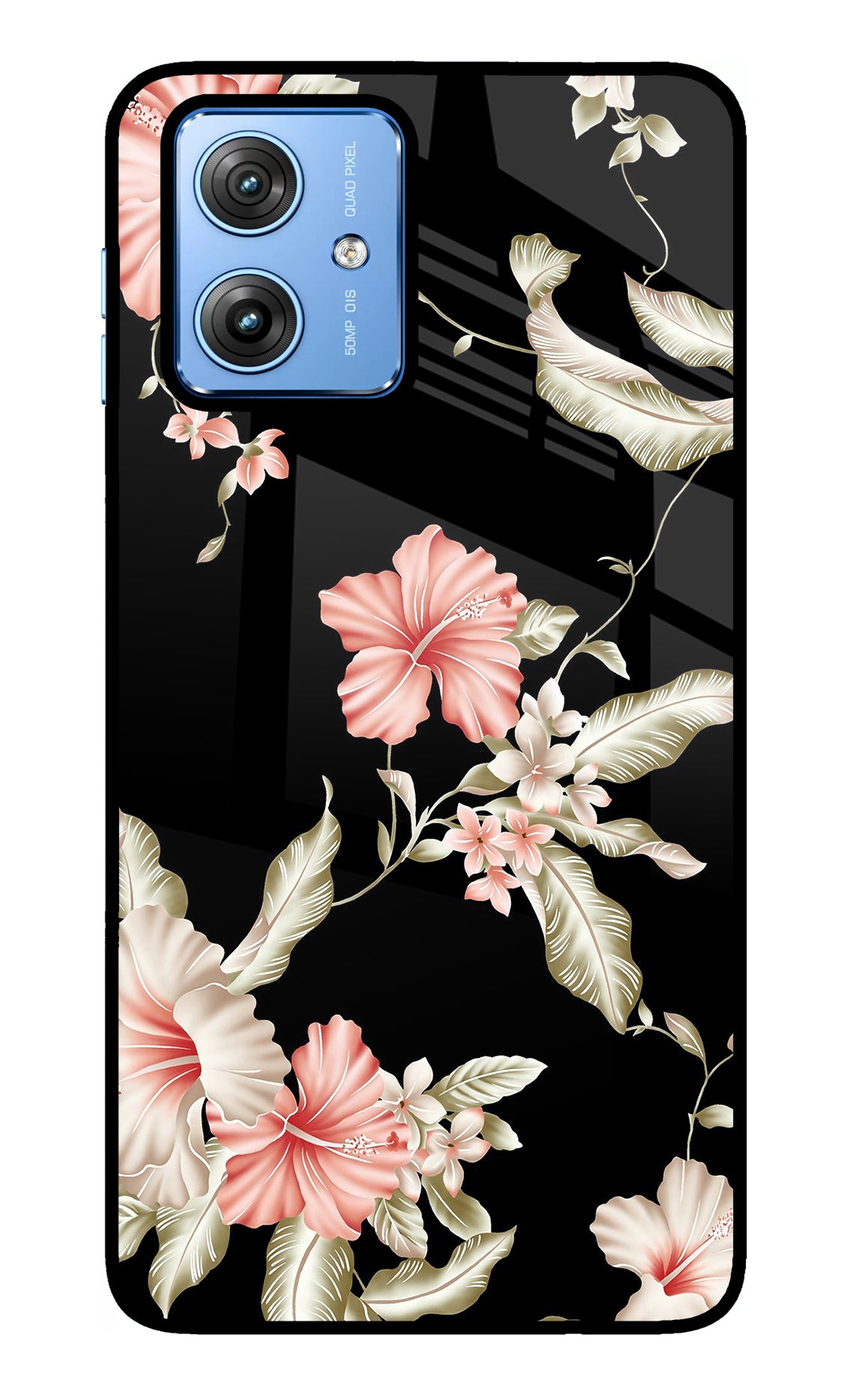 Flowers Moto G64 5G Glass Case