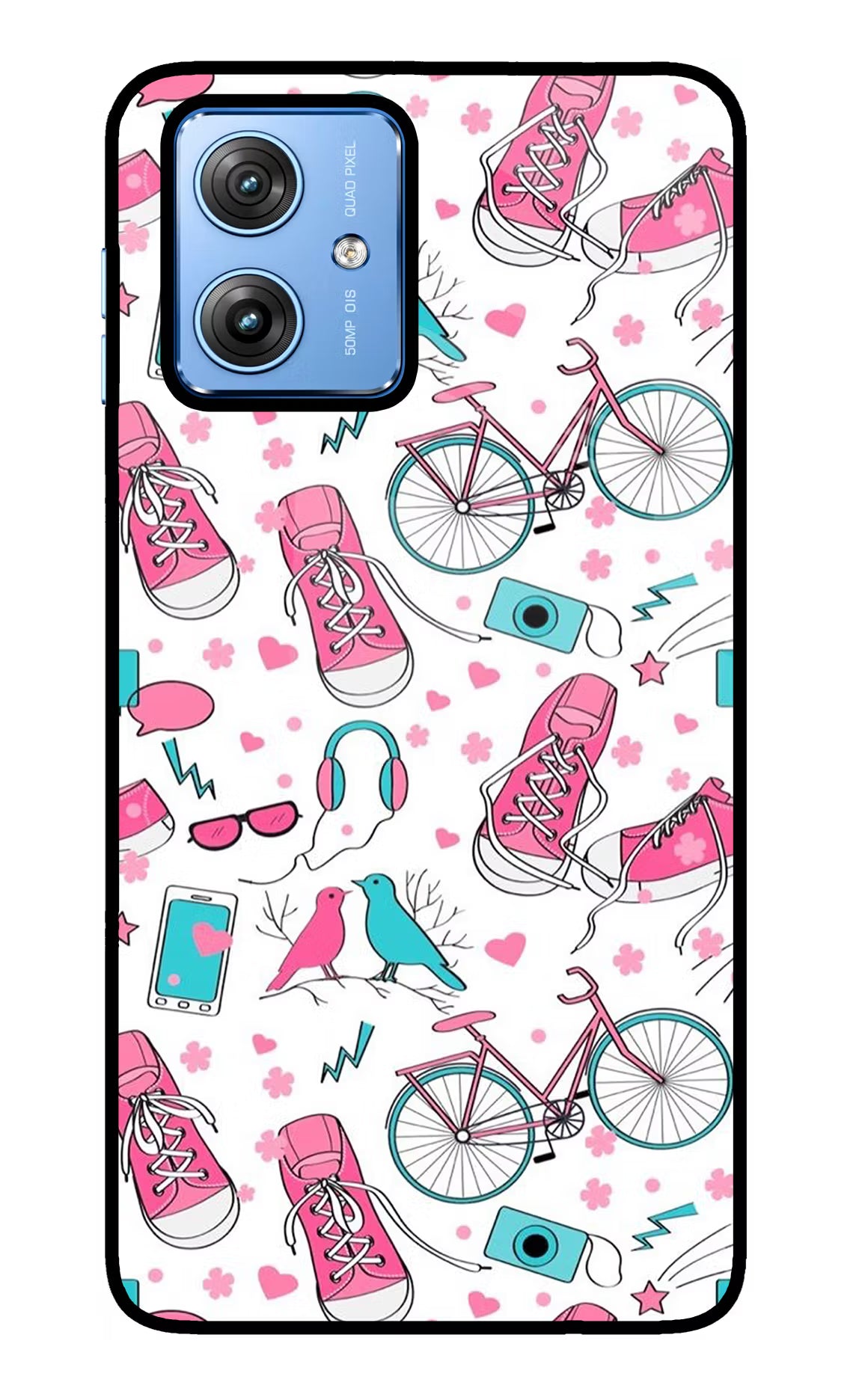 Artwork Moto G64 5G Glass Case Back Cover by Casekaro