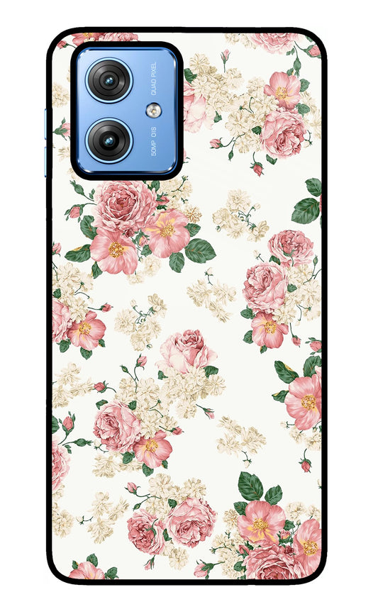 Flowers Moto G64 5G Glass Case