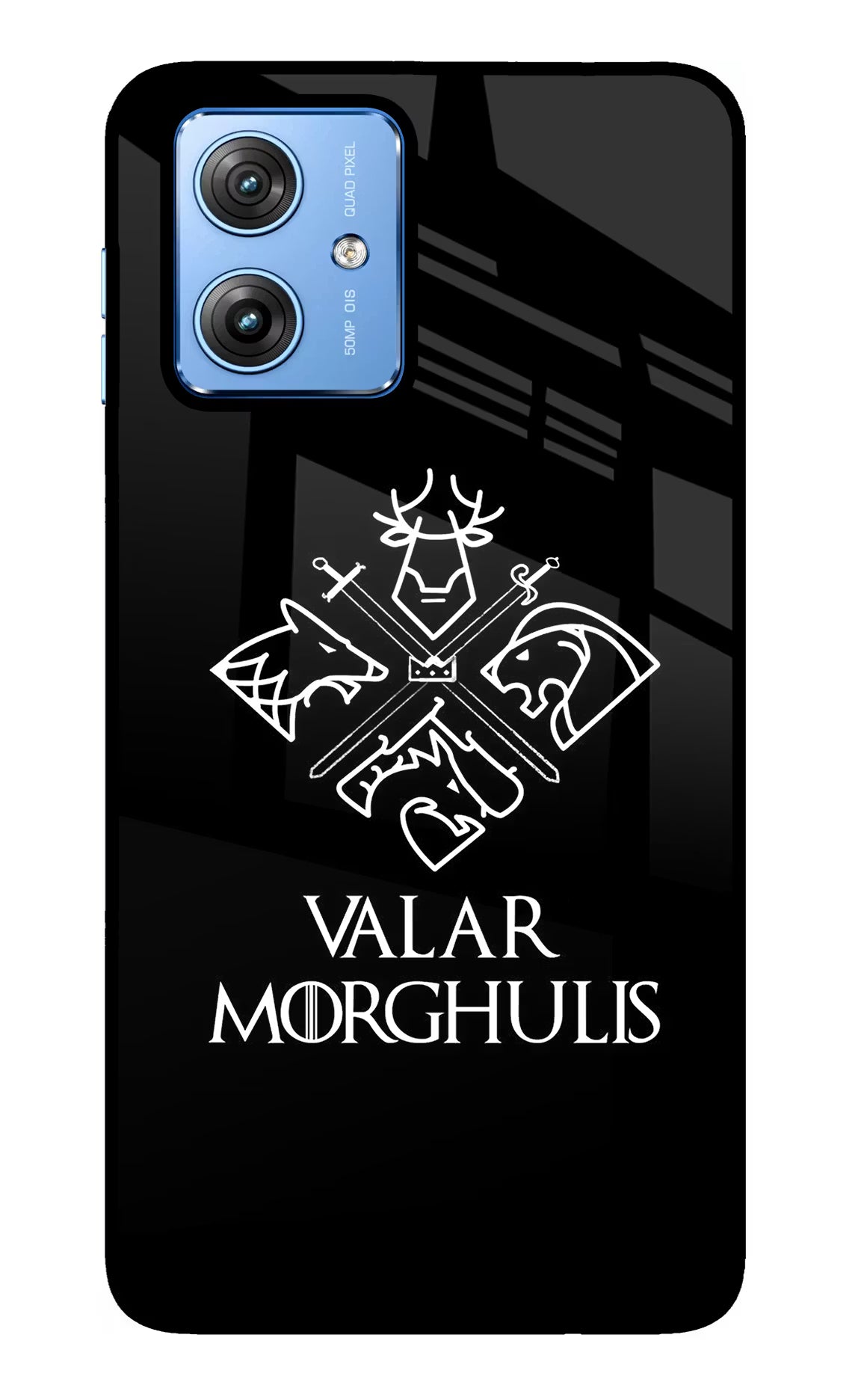Valar Morghulis | Game Of Thrones Moto G64 5G Glass Case Back Cover by Casekaro