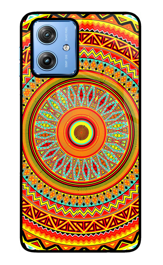 Mandala Pattern Moto G64 5G Glass Case