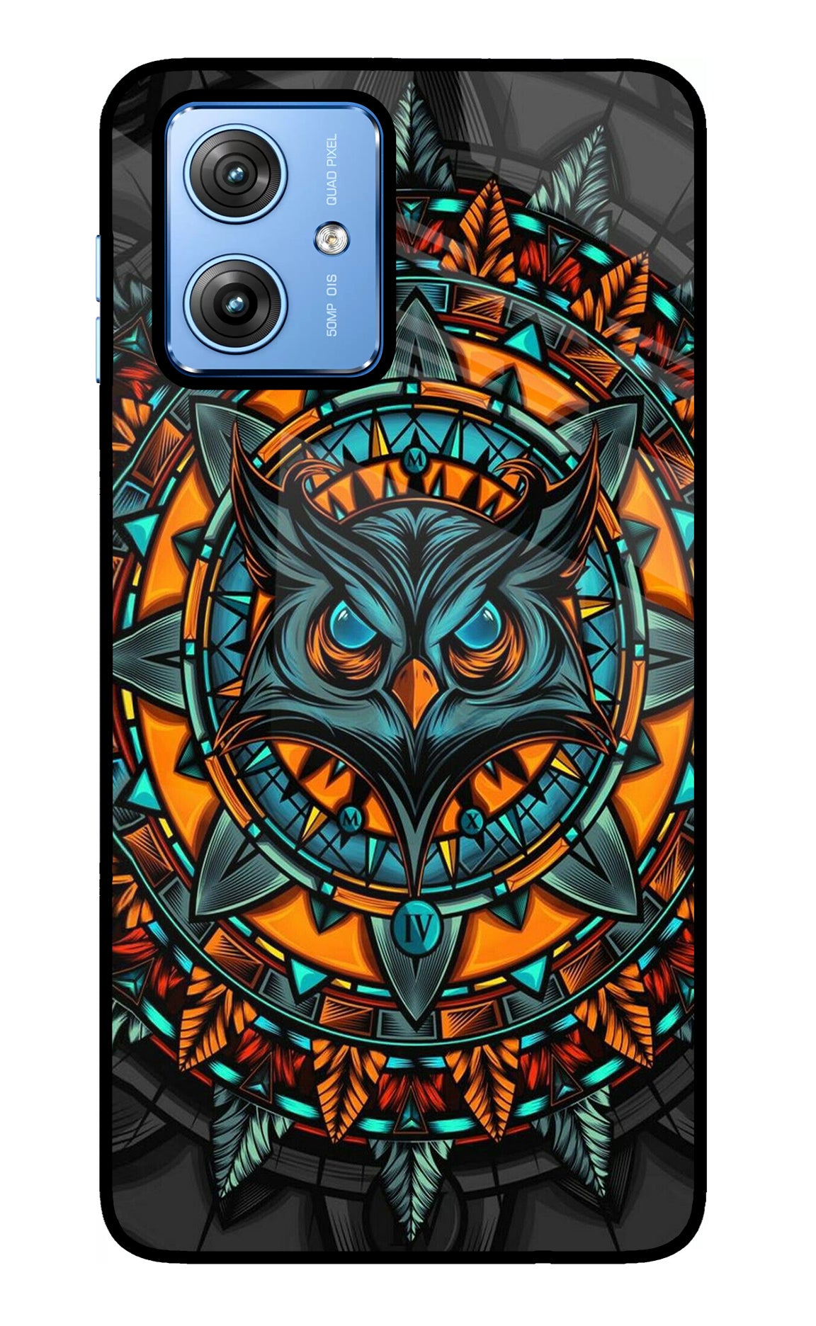 Angry Owl Art Moto G64 5G Glass Case