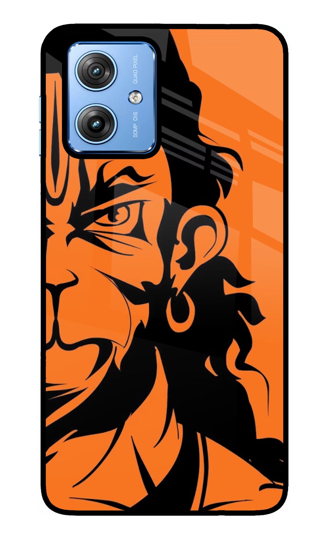 Hanuman Moto G64 5G Glass Case Back Cover by Casekaro