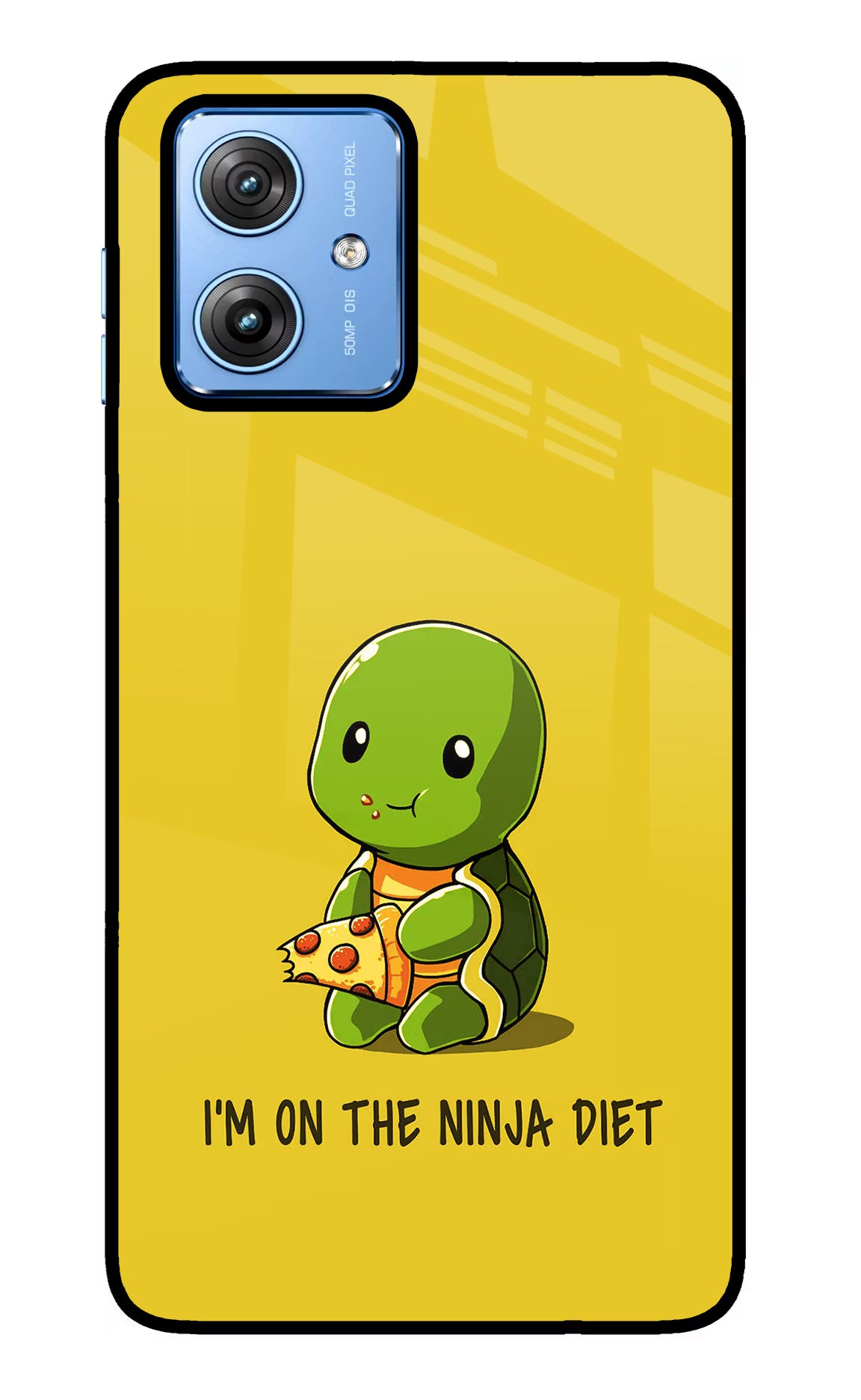 I'm on Ninja Diet Moto G64 5G Glass Case Back Cover by Casekaro