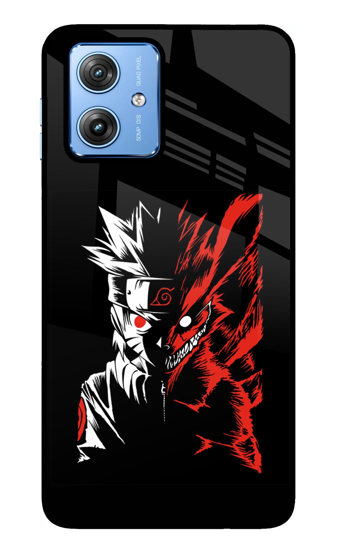 Naruto Two Face Moto G64 5G Glass Case