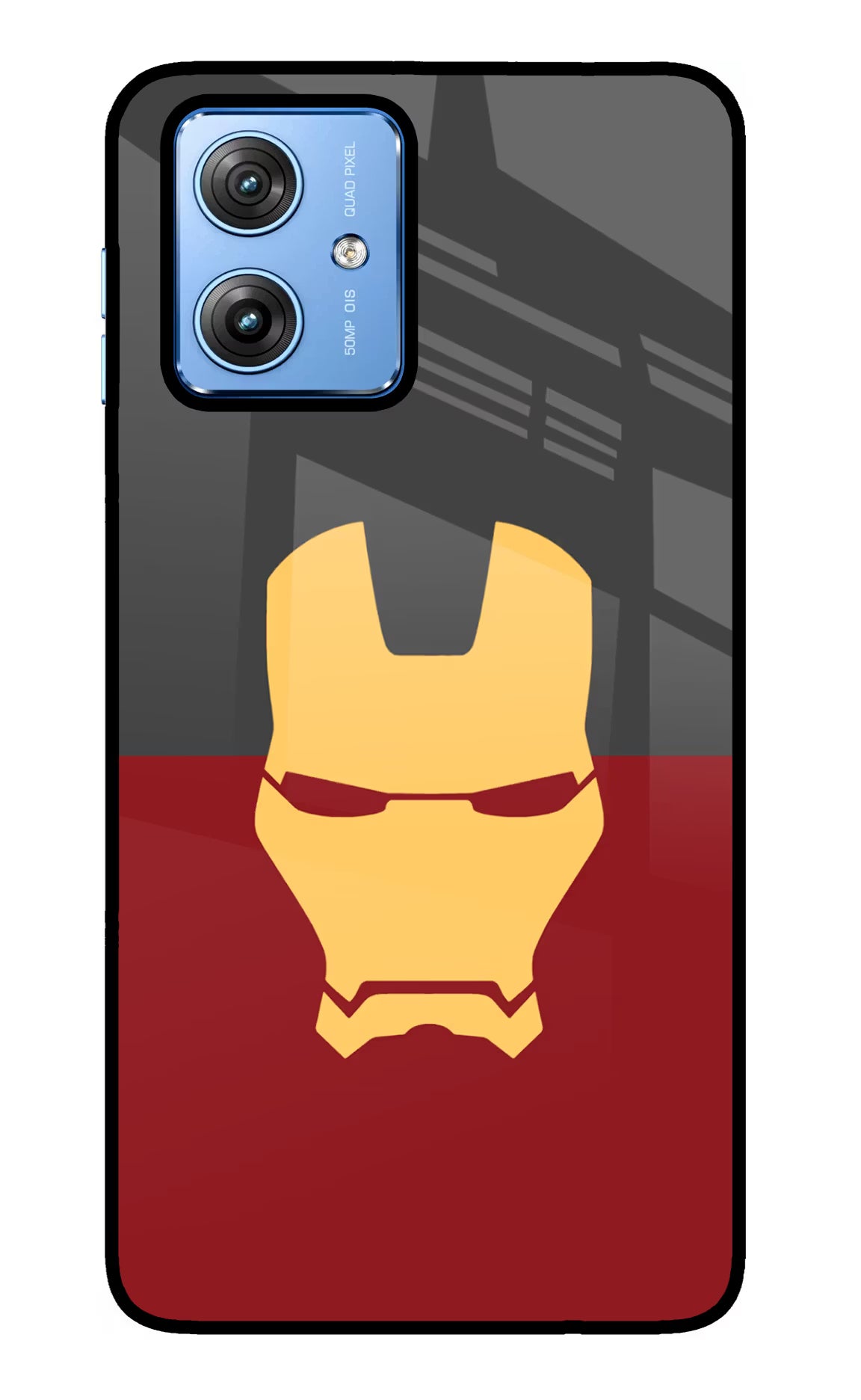 Ironman Moto G64 5G Glass Case Back Cover by Casekaro