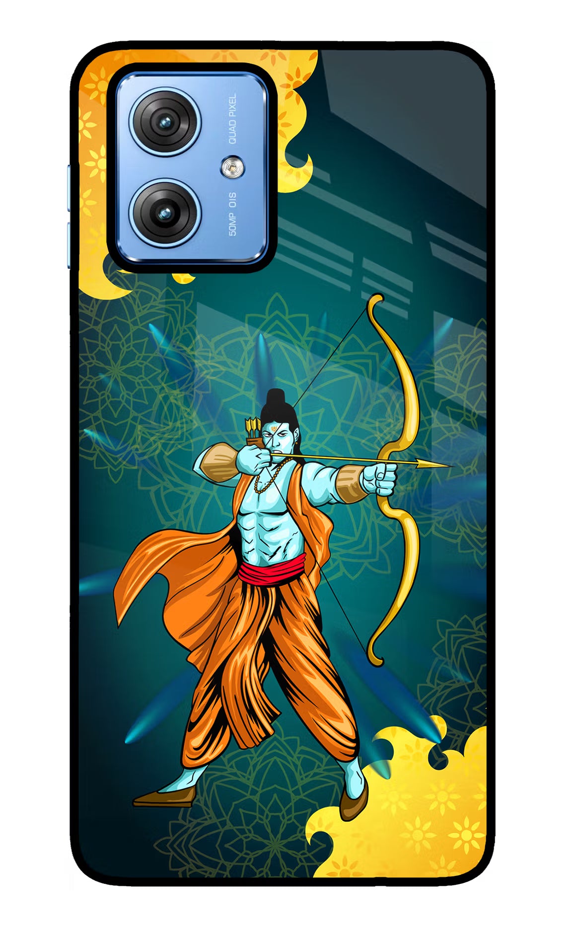Lord Ram - 6 Moto G64 5G Glass Case Back Cover by Casekaro