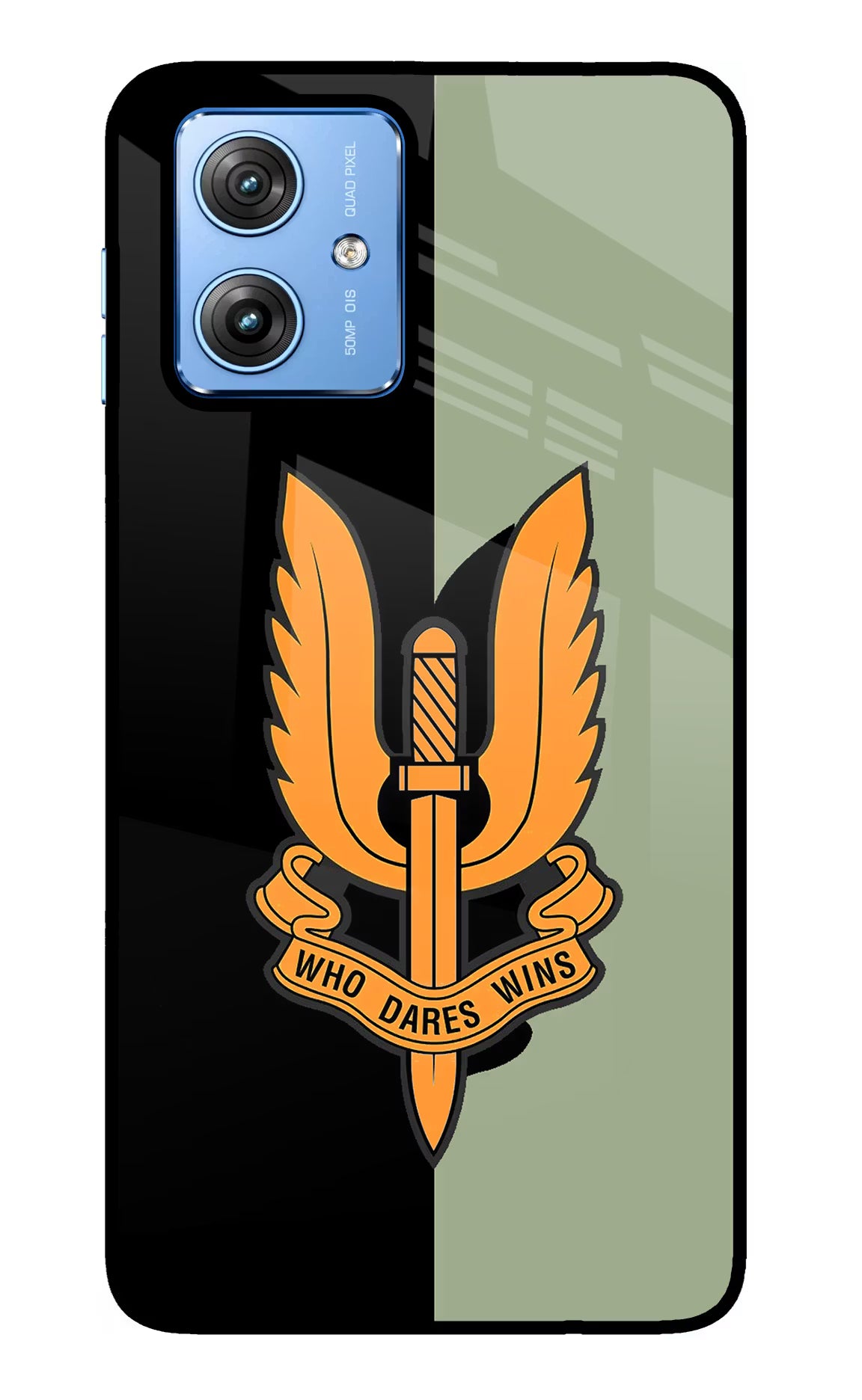 Balidan Logo Moto G64 5G Glass Case Back Cover by Casekaro