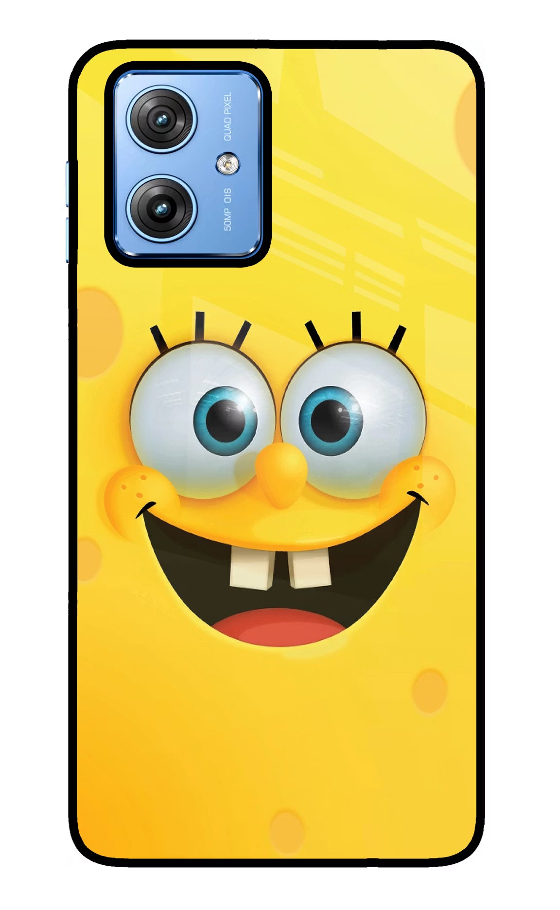 Sponge 1 Moto G64 5G Glass Case Back Cover by Casekaro