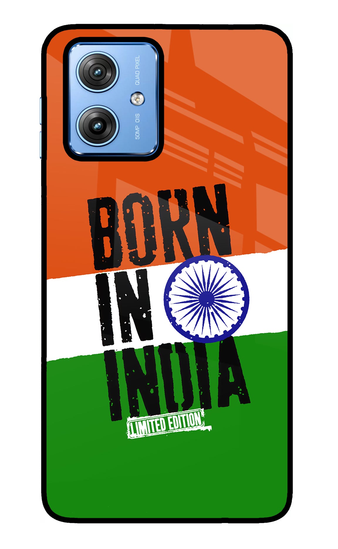 Born in India Moto G64 5G Glass Case