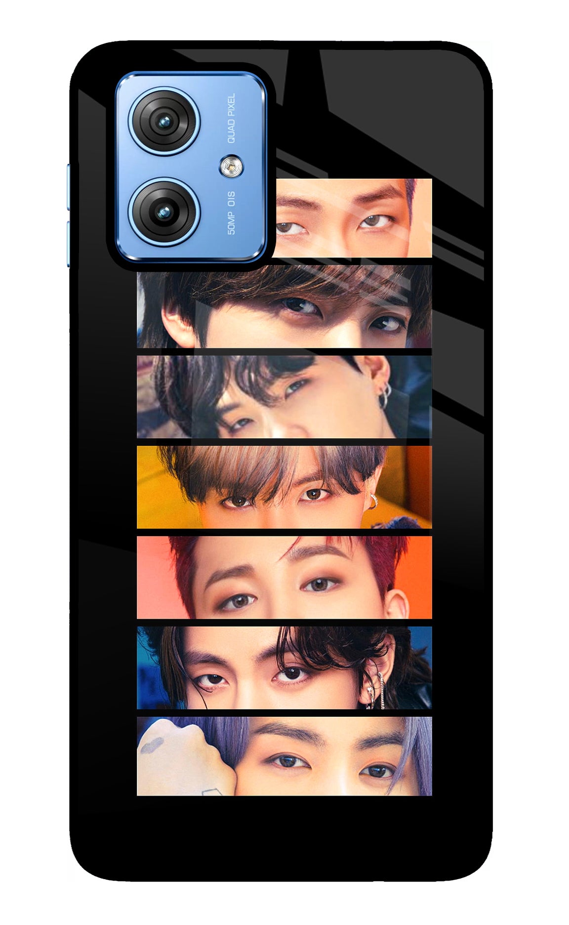 BTS Eyes Moto G64 5G Glass Case