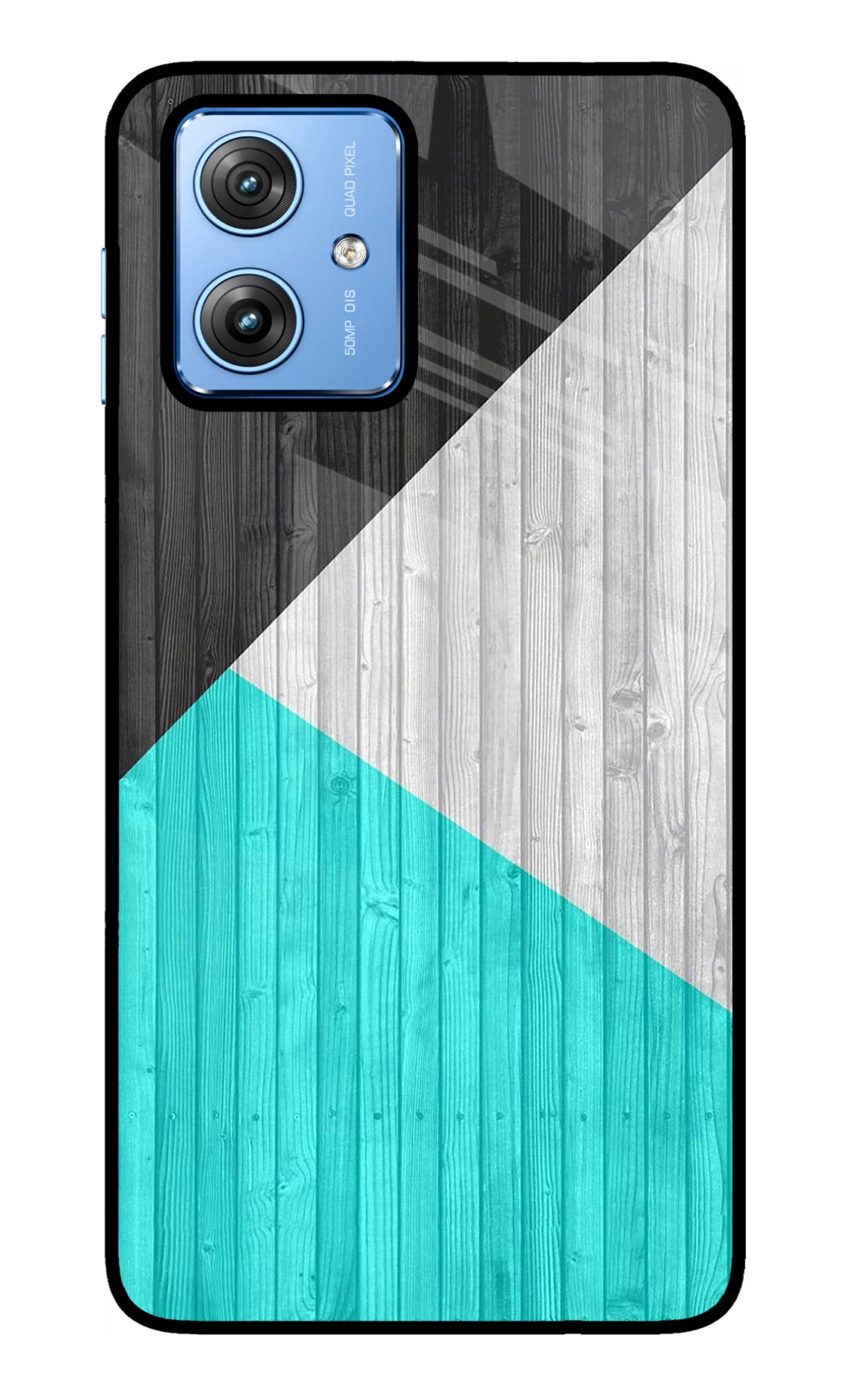 Wooden Abstract Moto G64 5G Glass Case