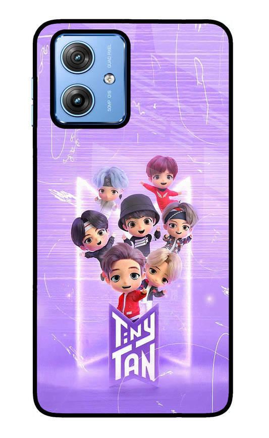 BTS Tiny Tan Moto G64 5G Glass Case