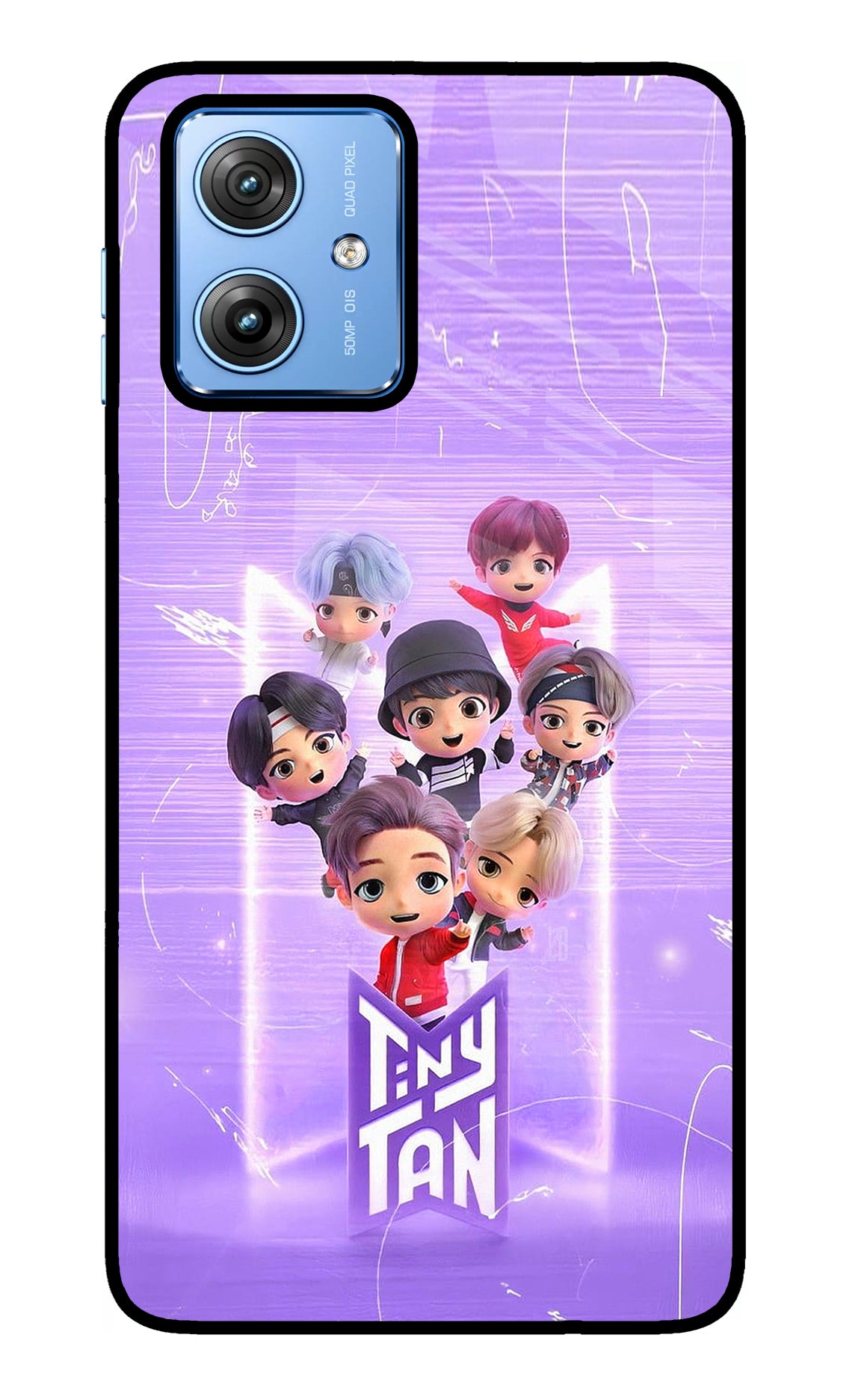 BTS Tiny Tan Moto G64 5G Back Cover