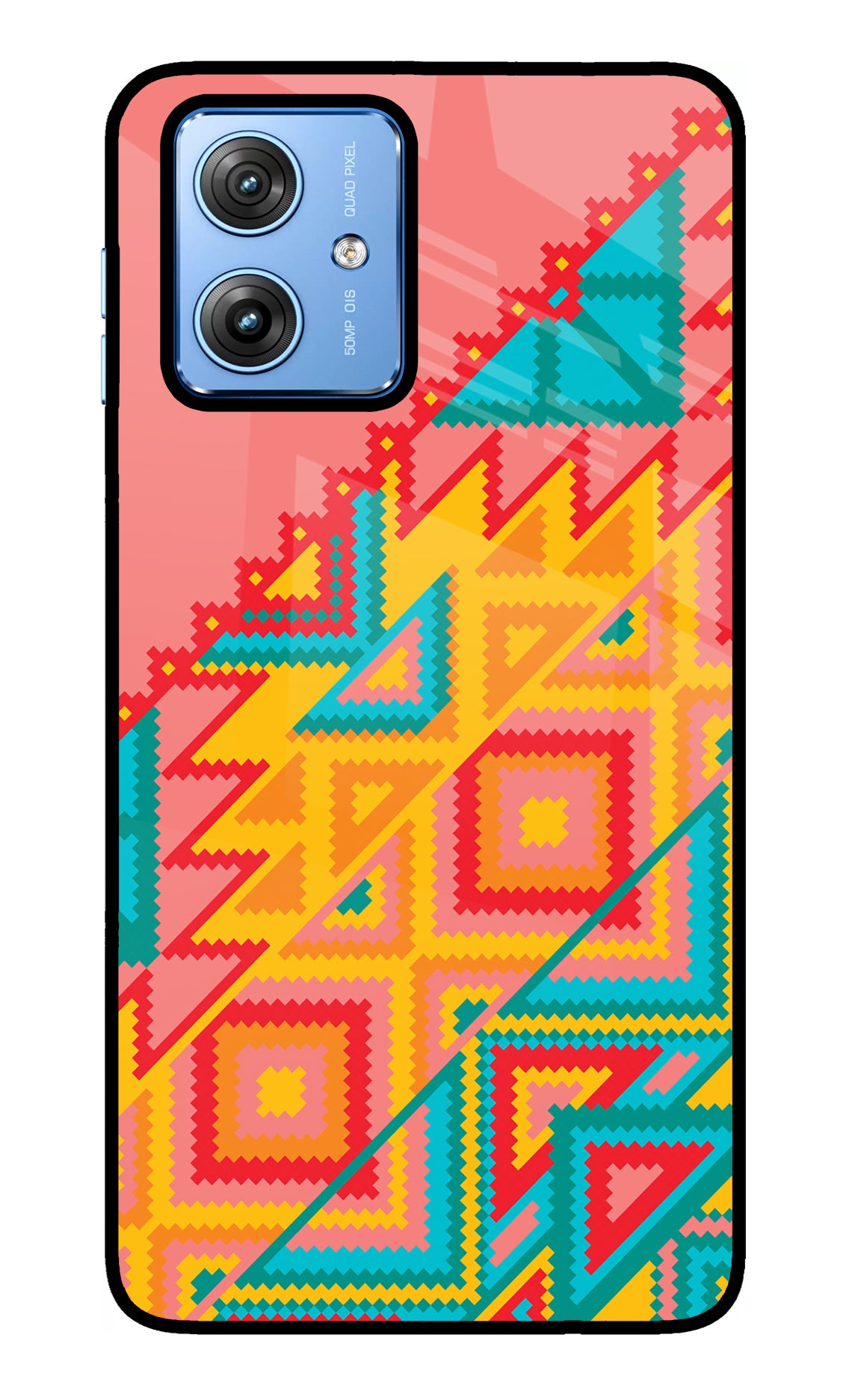 Aztec Tribal Moto G64 5G Glass Case