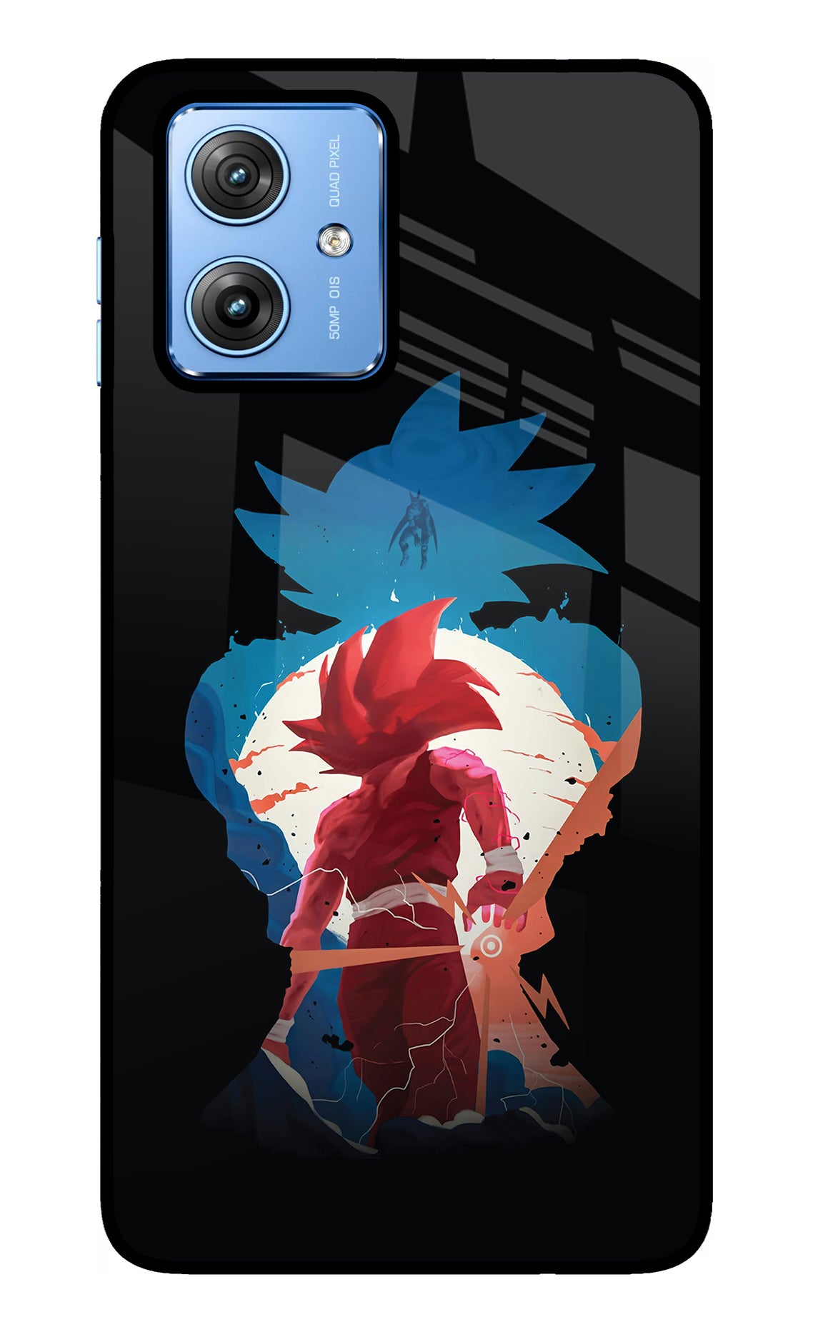 Goku Moto G64 5G Glass Case