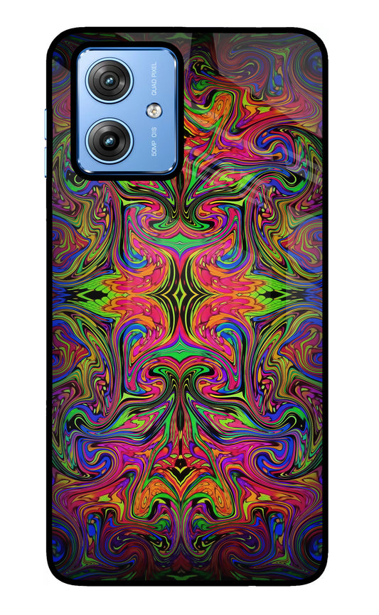 Psychedelic Art Moto G64 5G Glass Case