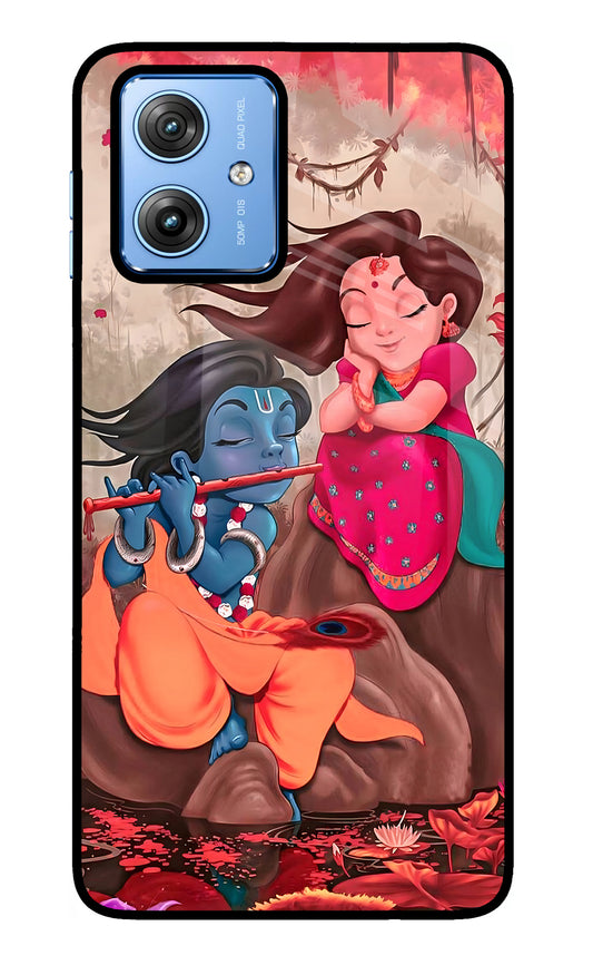 Radhe Krishna Moto G64 5G Glass Case