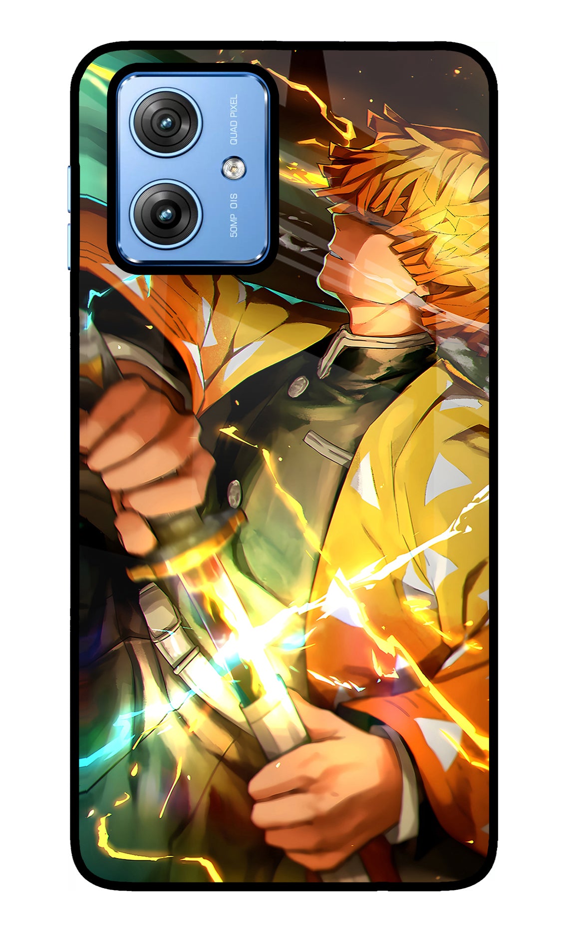 Demon Slayer Moto G64 5G Glass Case