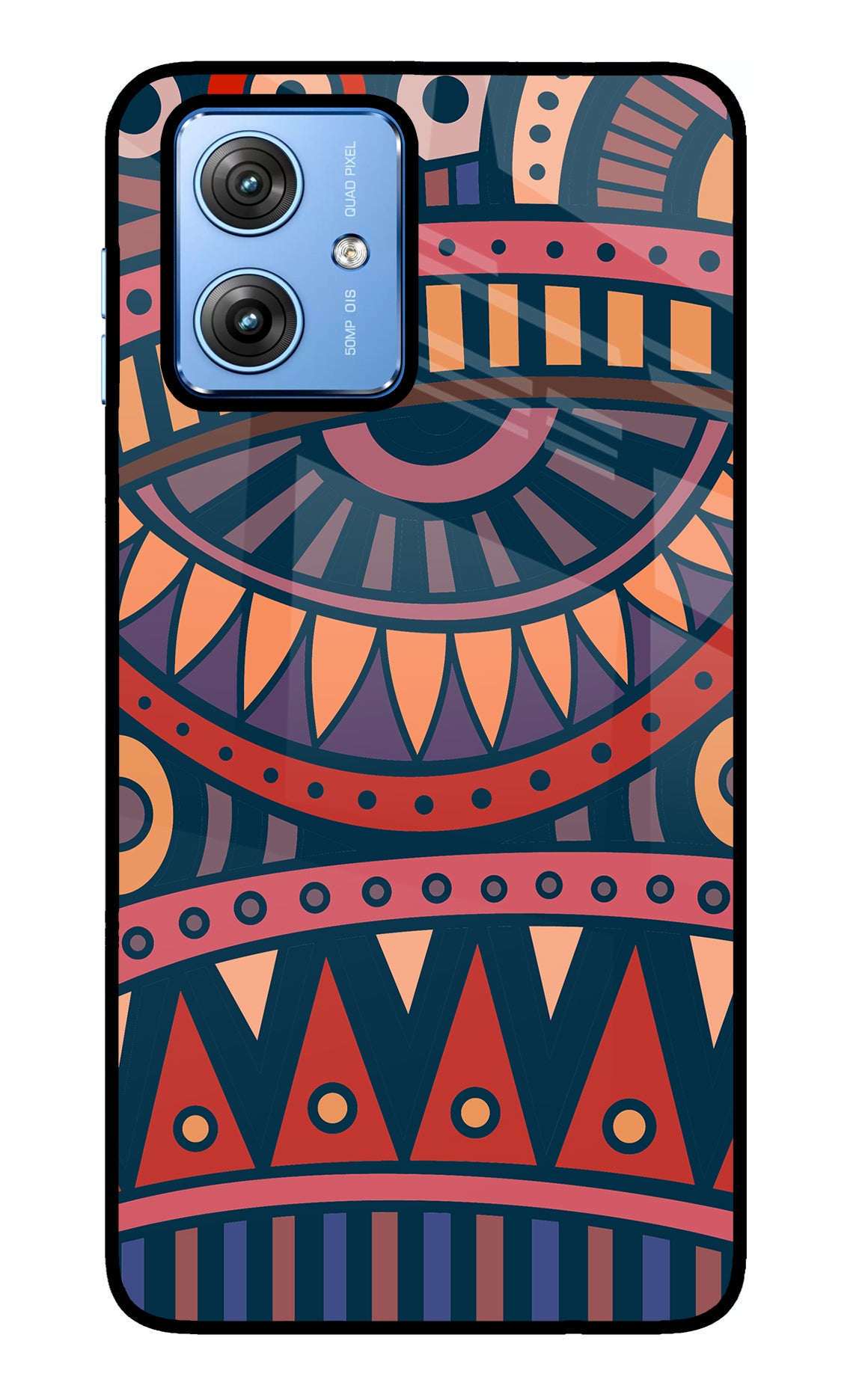 African Culture Design Moto G64 5G Glass Case