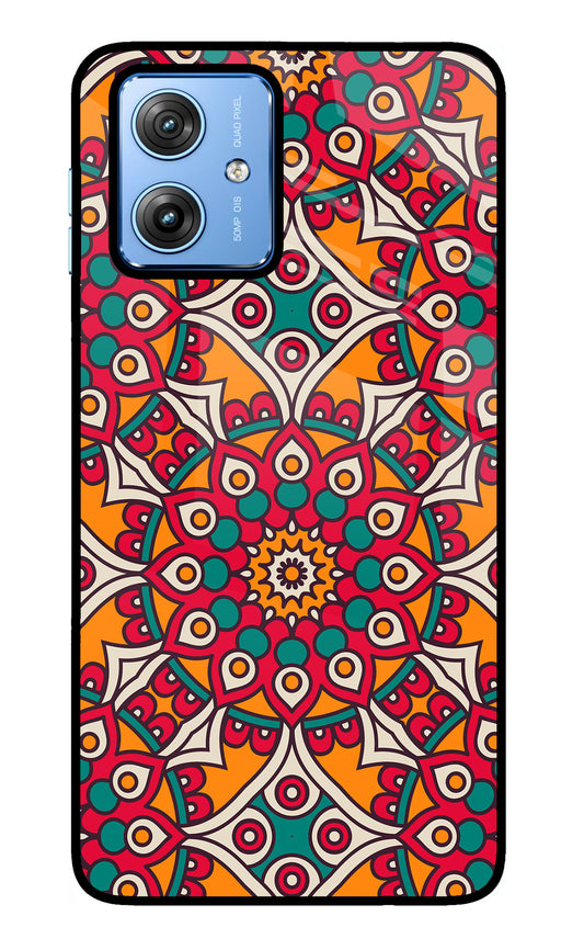 Mandala Art Moto G64 5G Glass Case