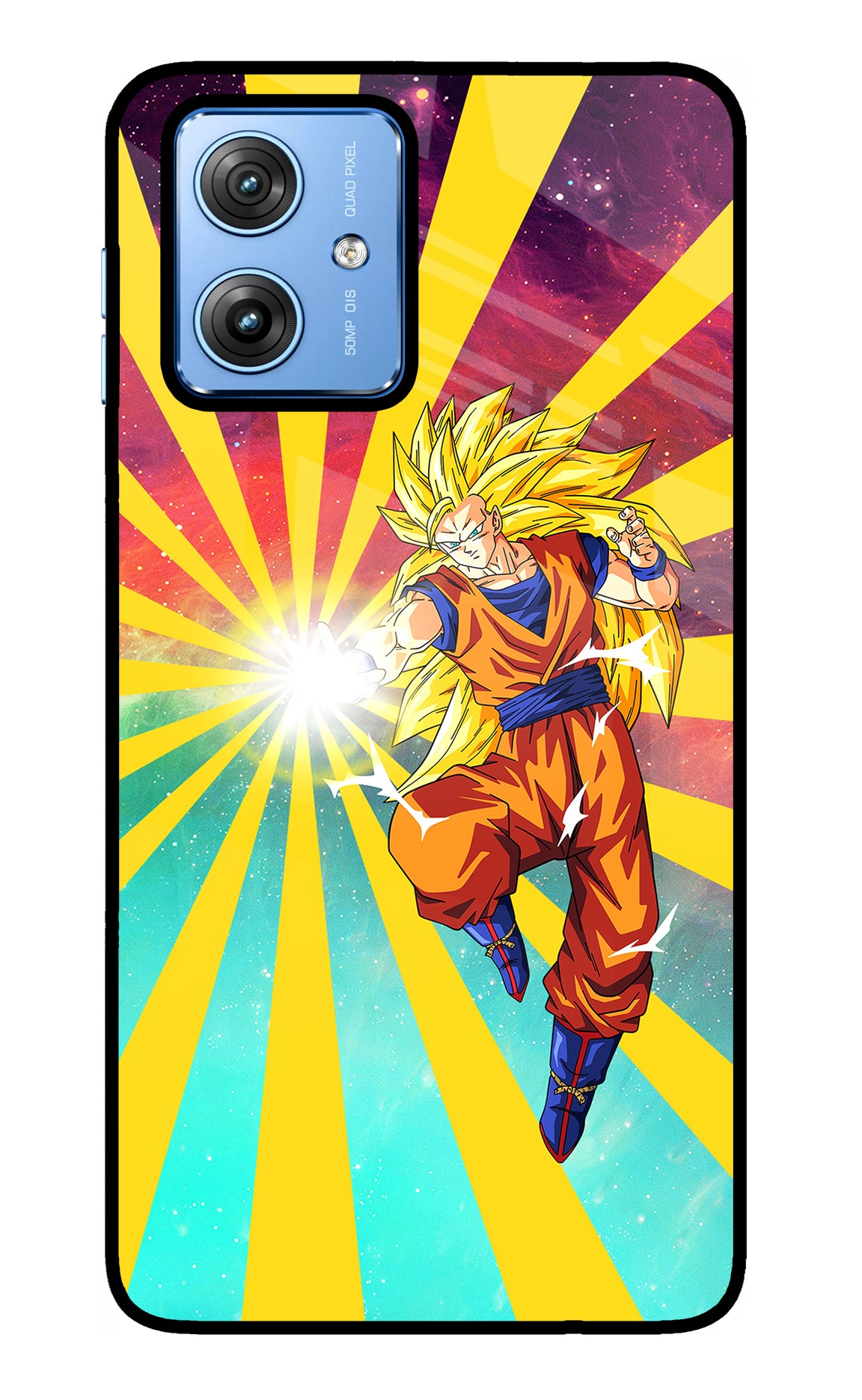 Goku Super Saiyan Moto G64 5G Glass Case