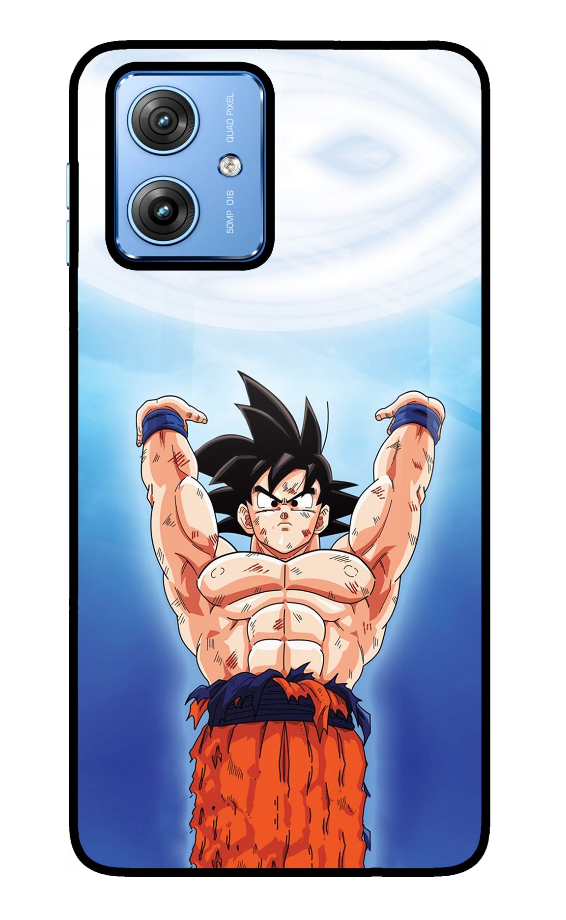 Goku Power Moto G64 5G Glass Case