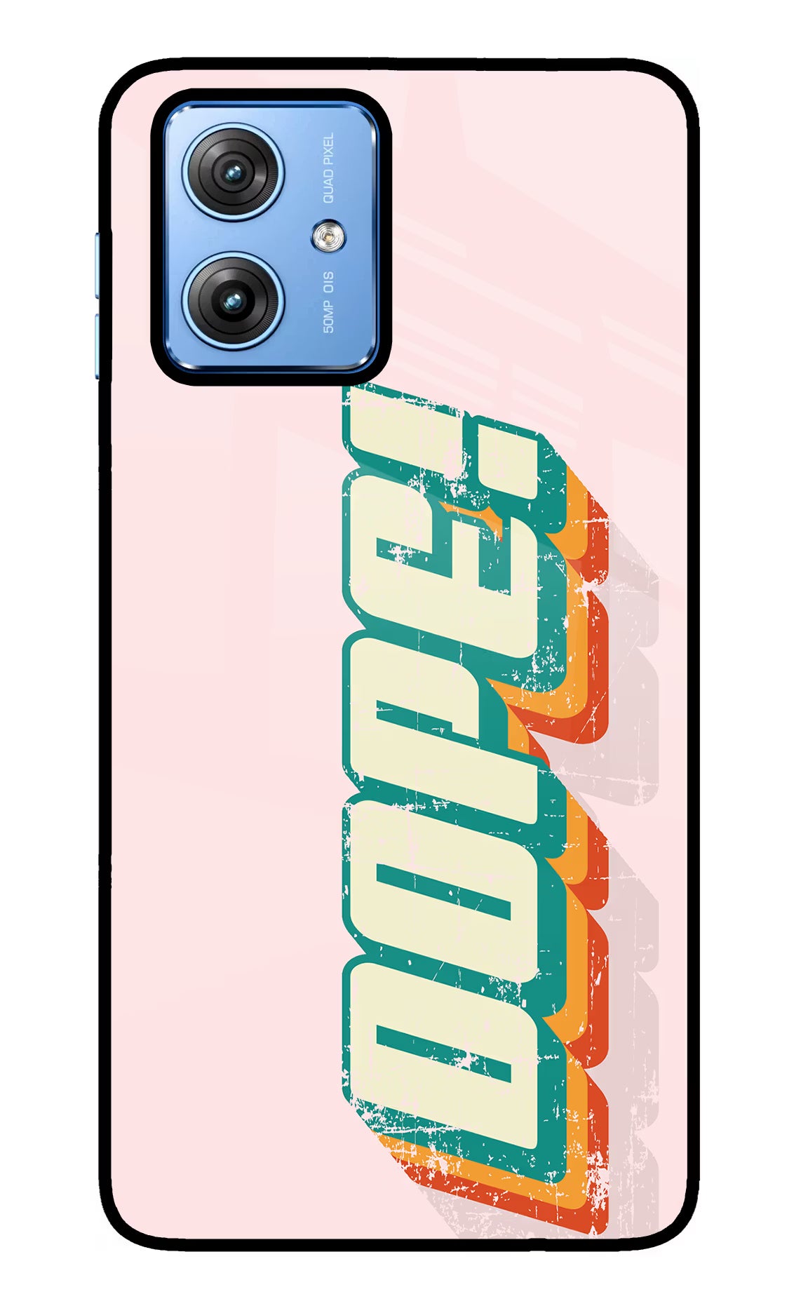 Dope Moto G64 5G Glass Case Back Cover by Casekaro