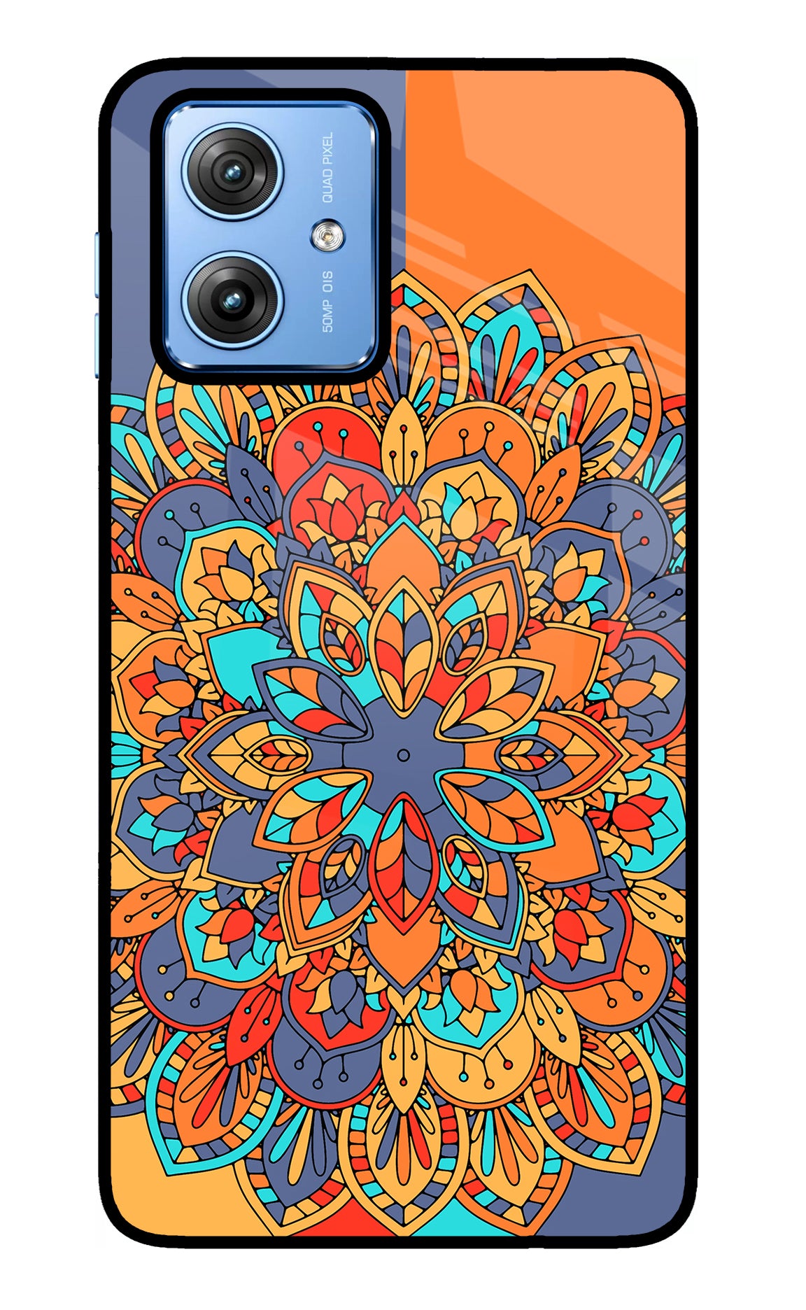 Color Mandala Moto G64 5G Glass Case