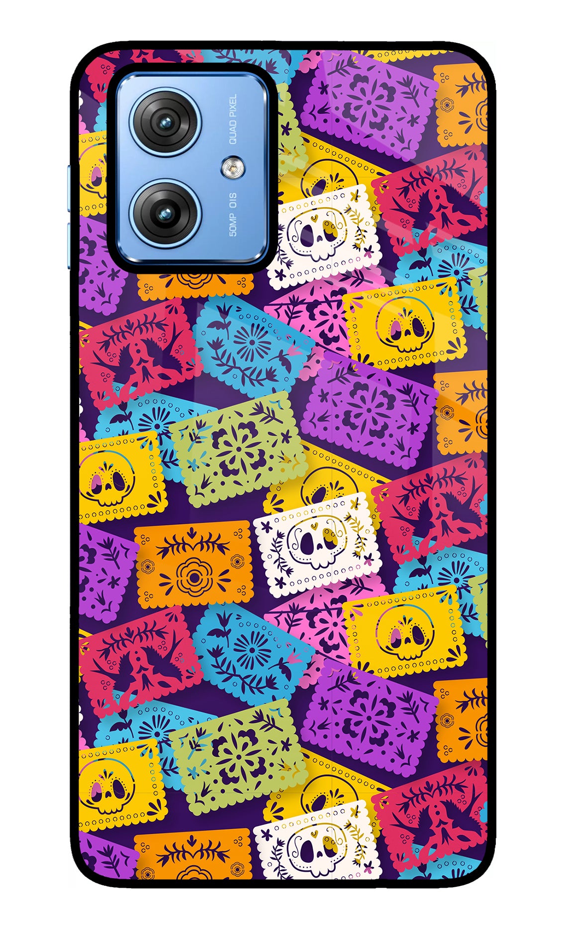 Mexican Pattern Moto G64 5G Glass Case