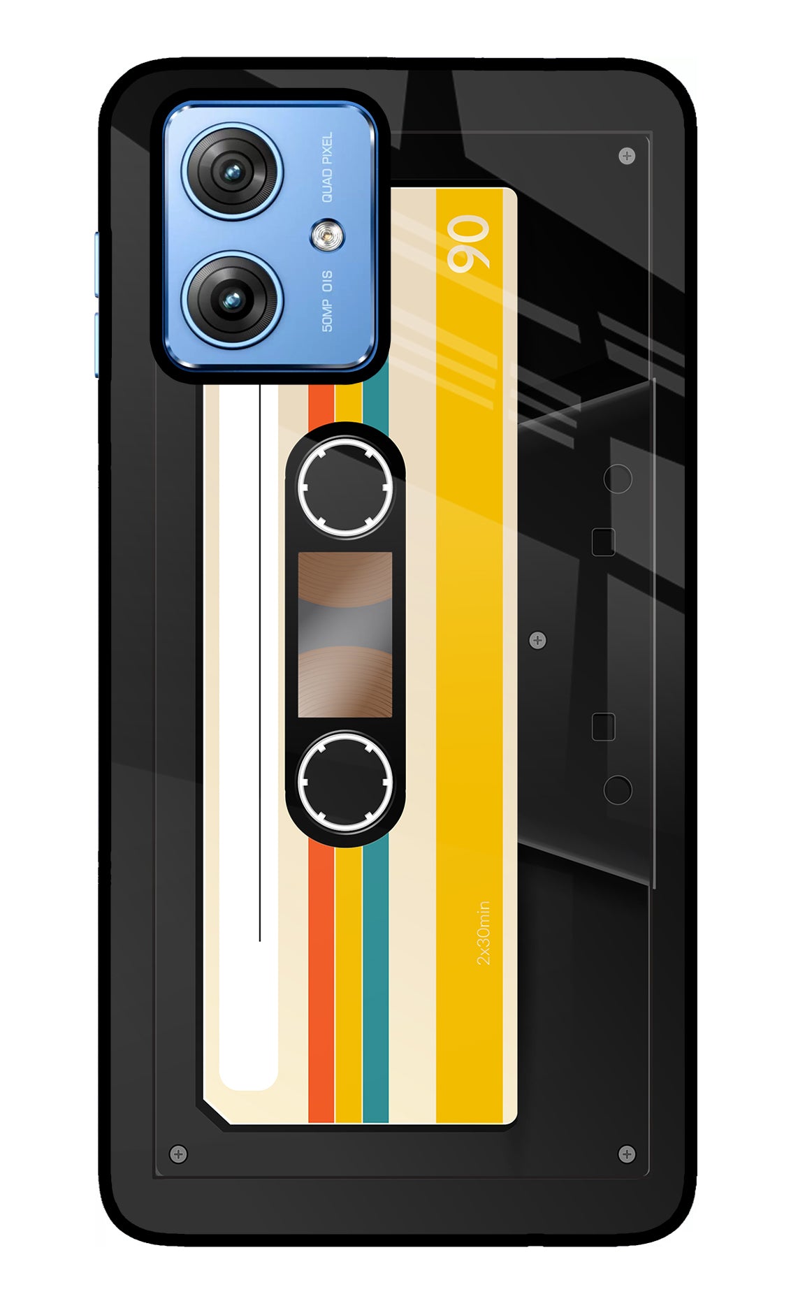 Tape Cassette Moto G64 5G Back Cover