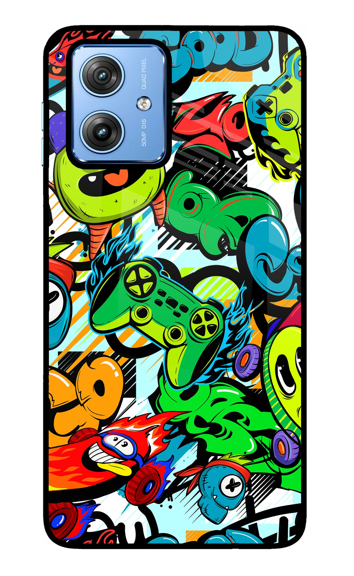 Game Doodle Moto G64 5G Glass Case