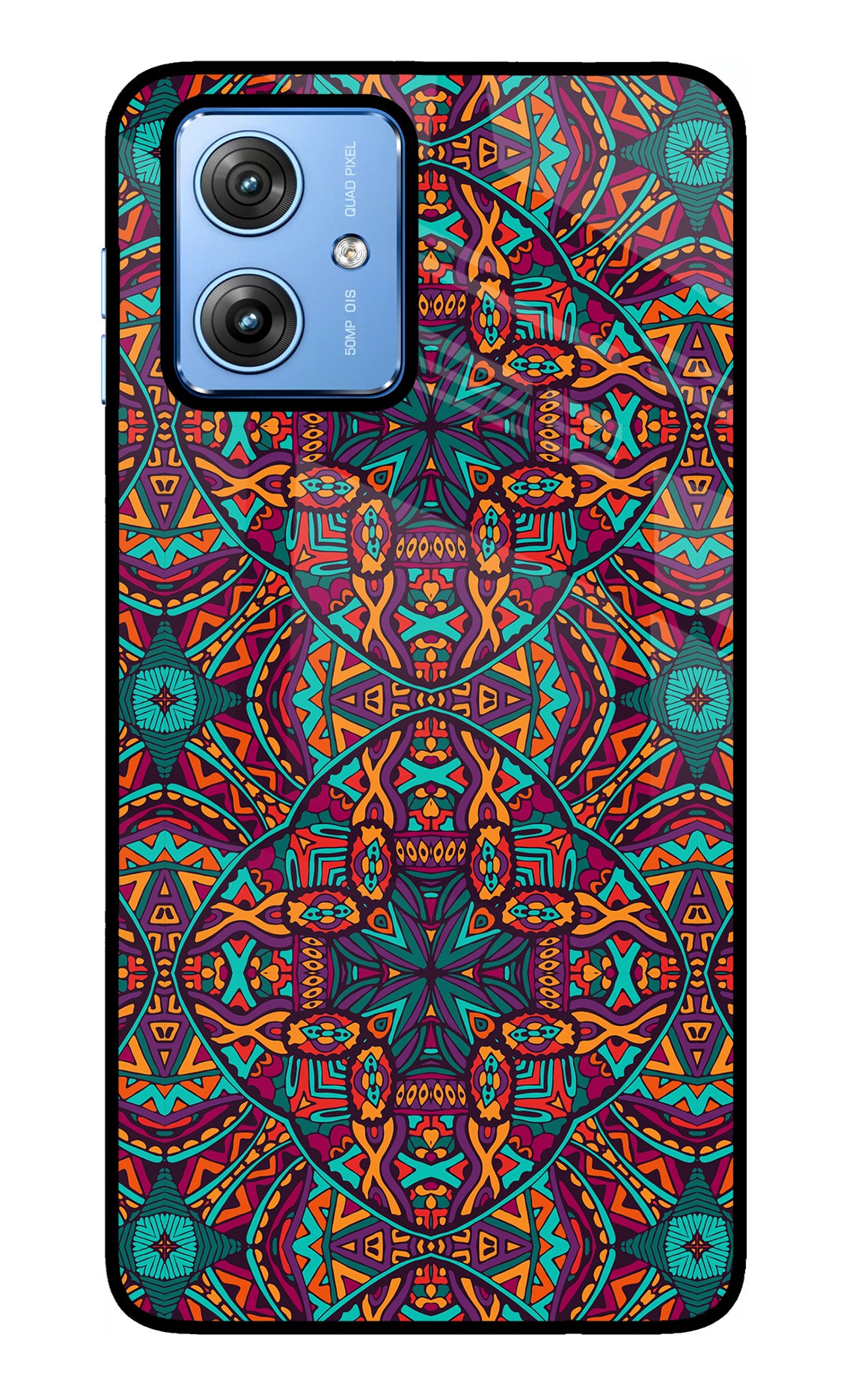 Colour Mandala Moto G64 5G Glass Case