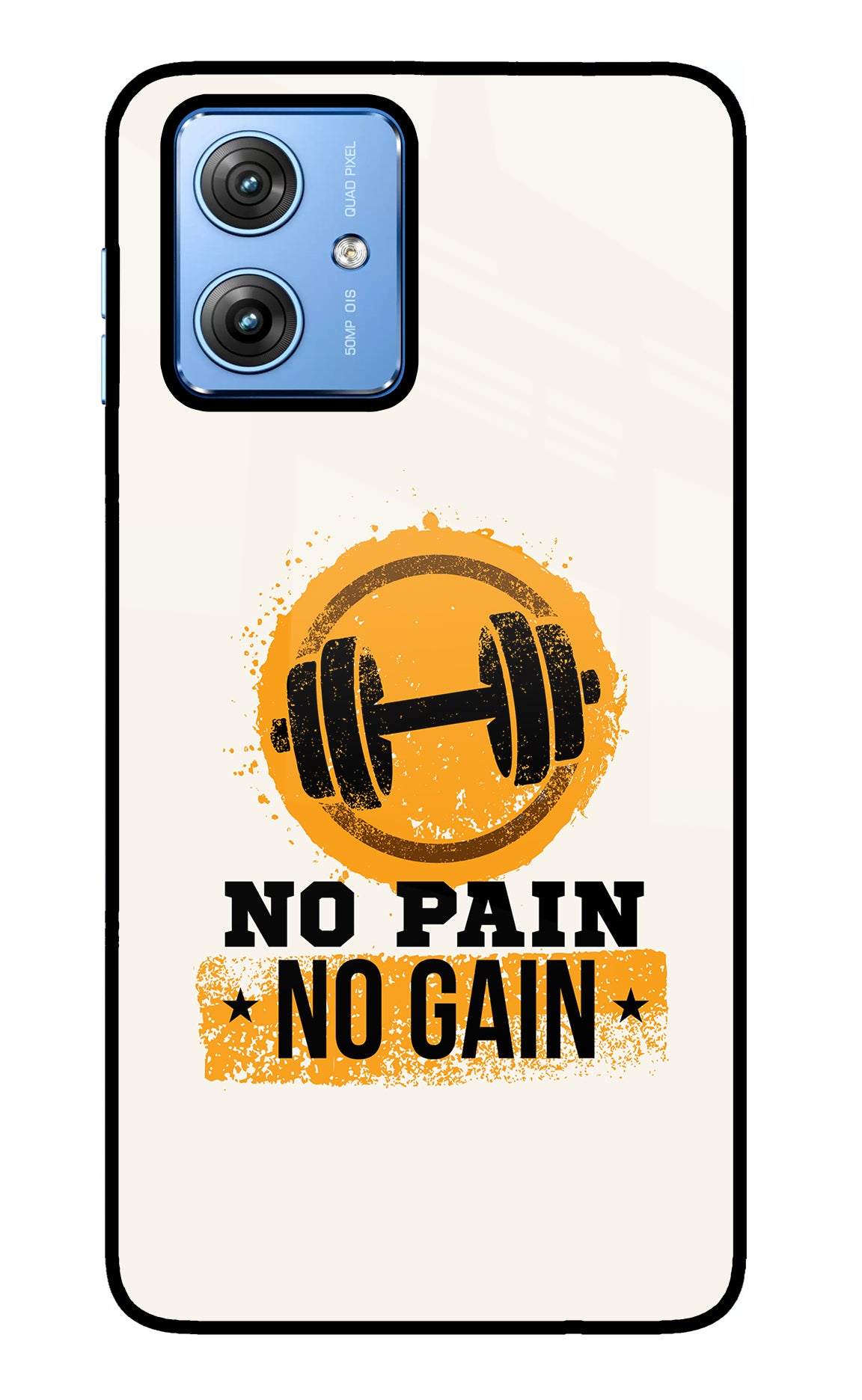 No Pain No Gain Moto G64 5G Back Cover