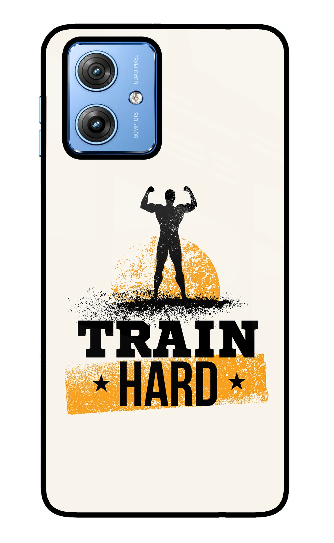 Train Hard Moto G64 5G Glass Case