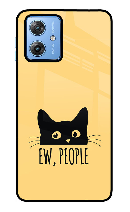 Ew People Catitude Moto G64 5G Glass Case