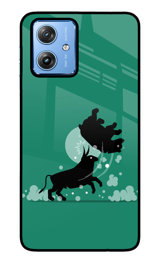 Bull Conqueror Moto G64 5G Glass Case