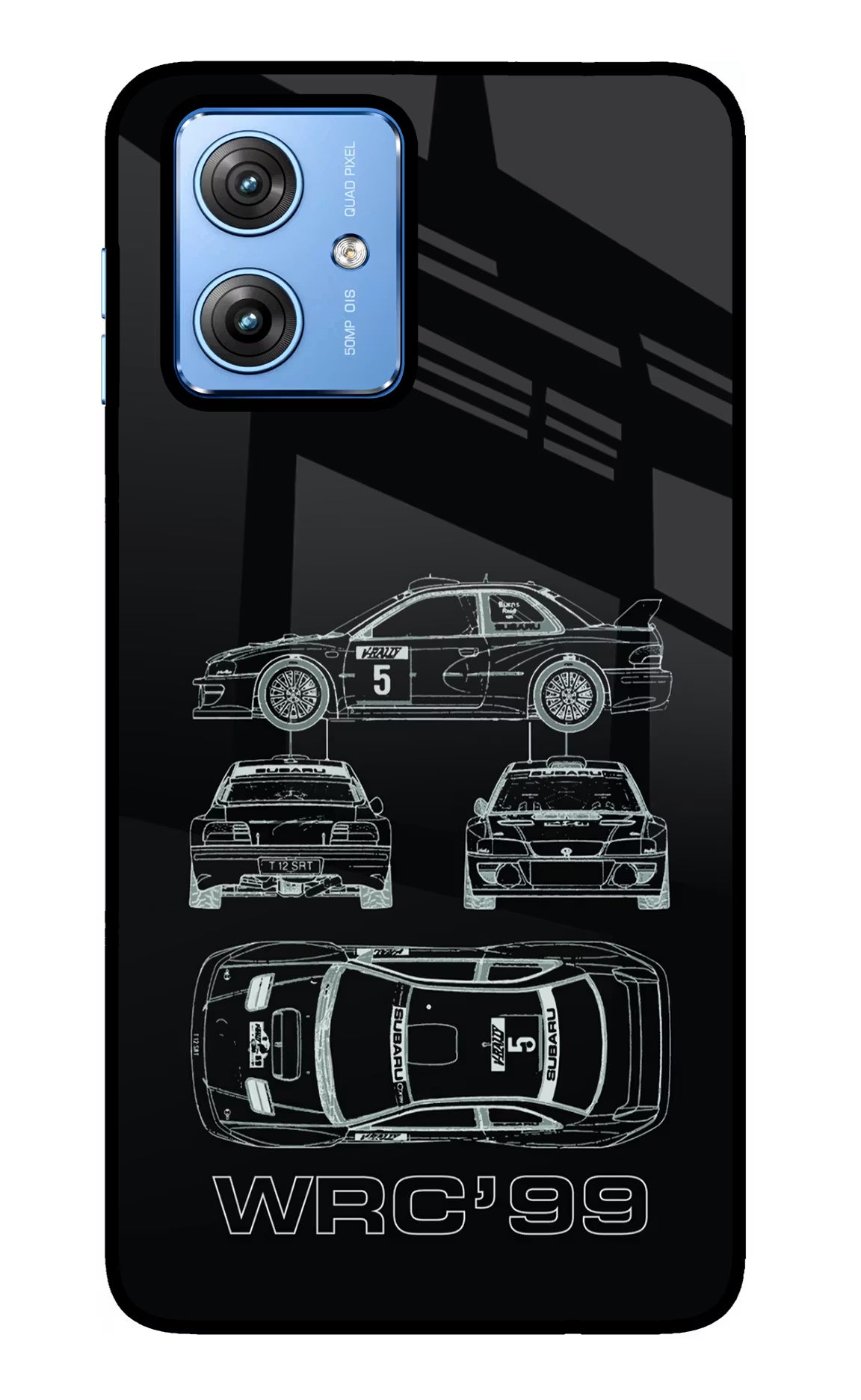 WRC'99 Moto G64 5G Glass Case