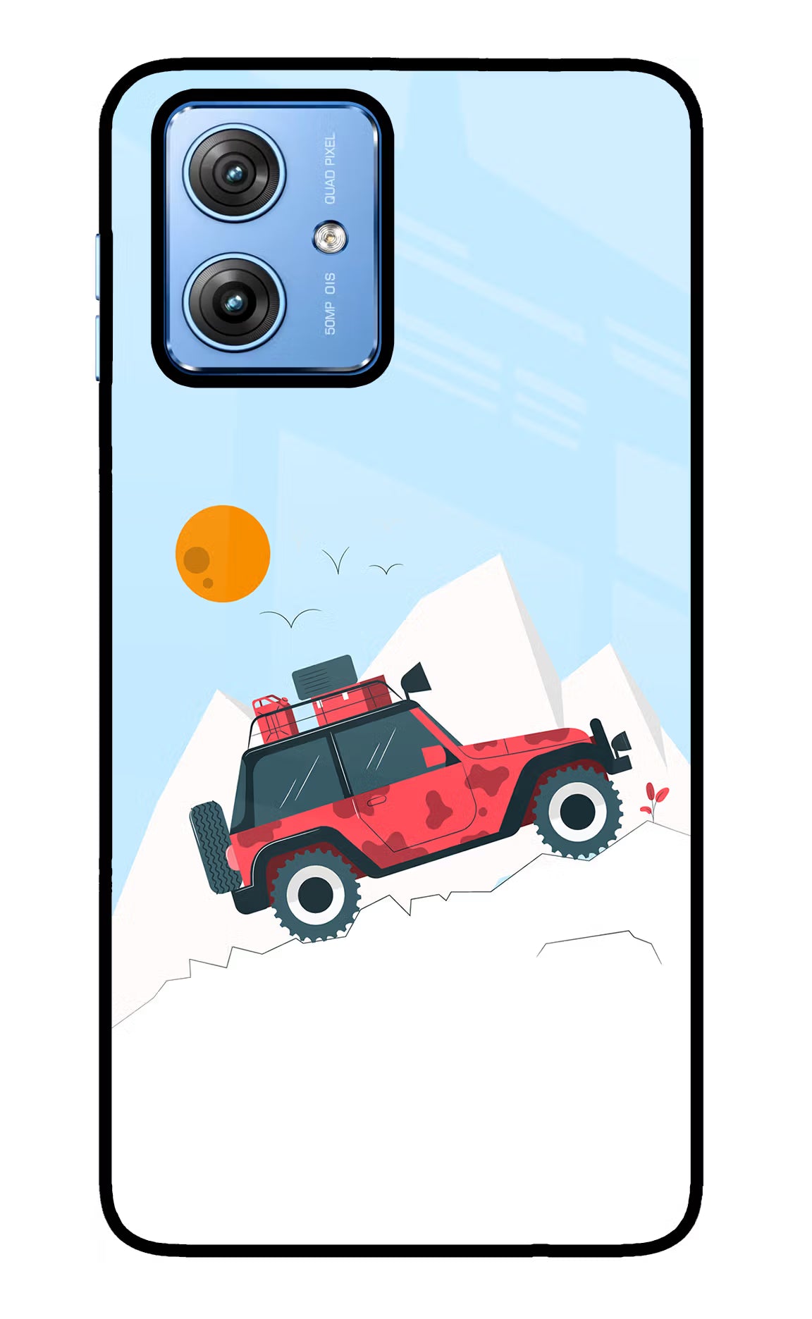 Mountain Trail Beast Moto G64 5G Glass Case