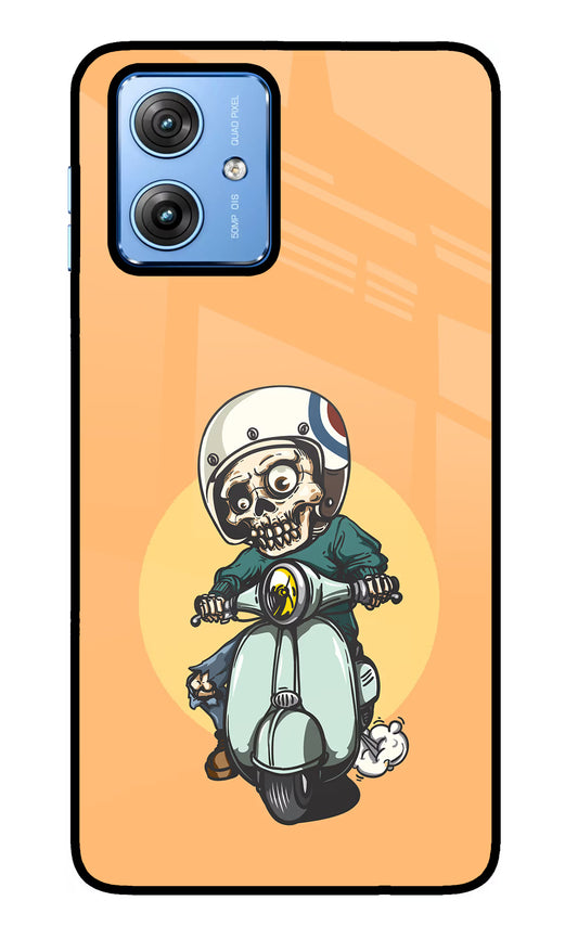 Undead Biker Moto G64 5G Glass Case