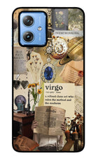 Virgo Zodiac Moto G64 5G Glass Case