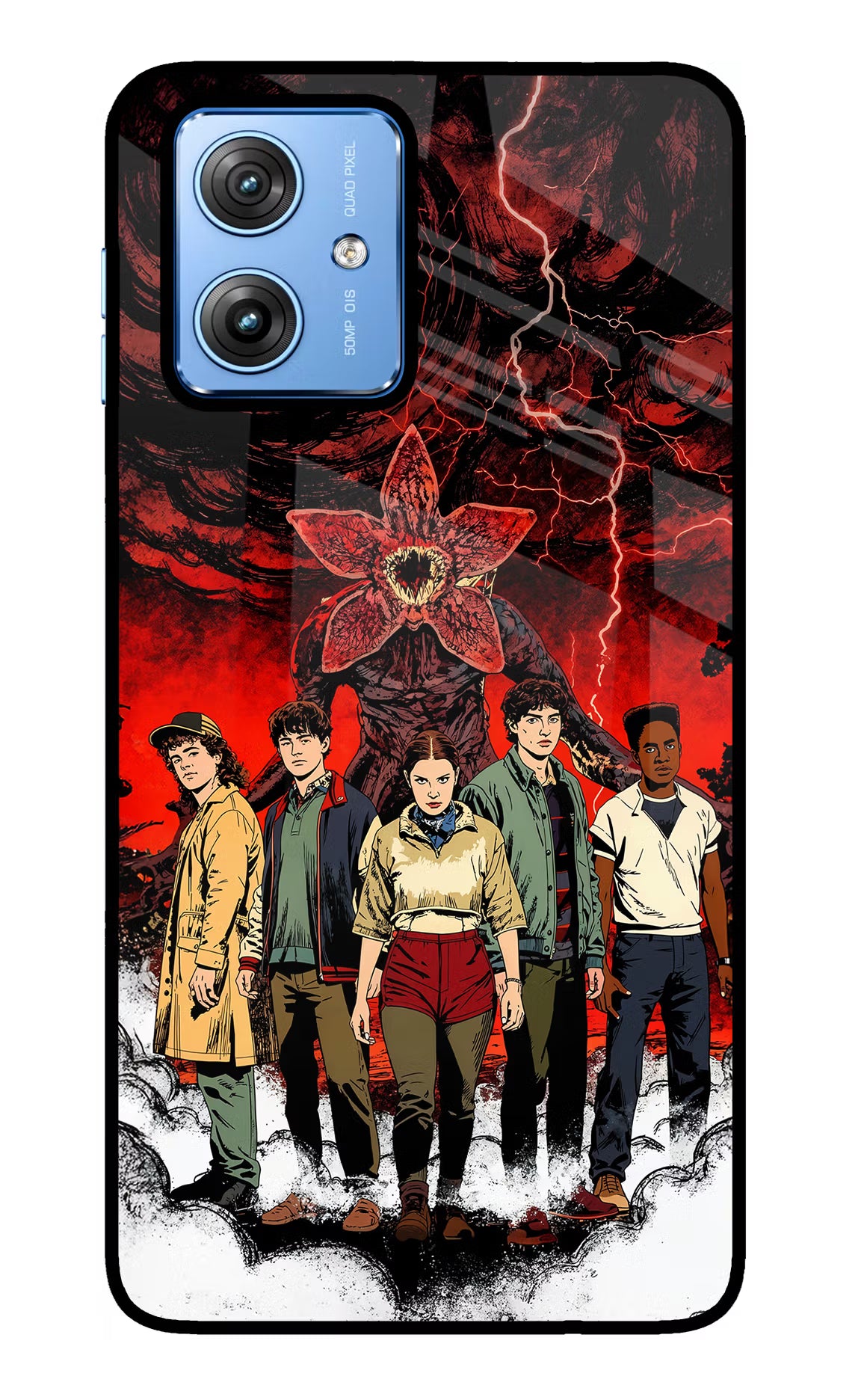 Ordinary Things Characters Moto G64 5G Glass Case Back Cover by Casekaro