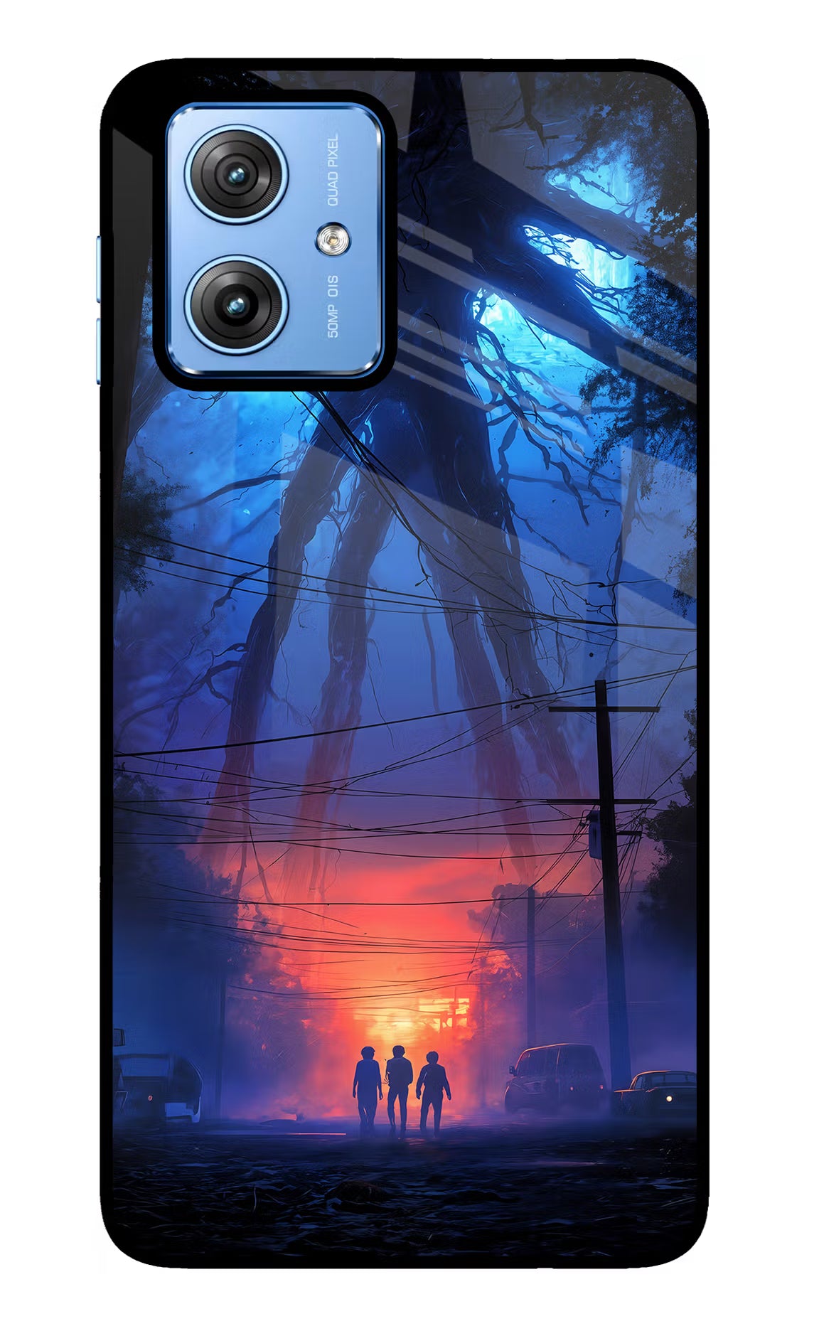 Ordinary Things Shadow Moto G64 5G Glass Case Back Cover by Casekaro