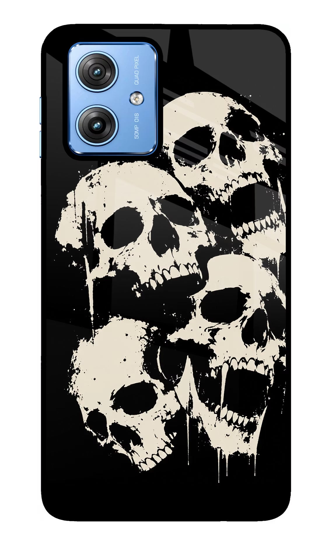 Dead Stack Moto G64 5G Glass Case Back Cover by Casekaro