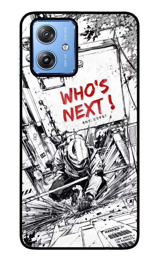 Who's Next Moto G64 5G Glass Case