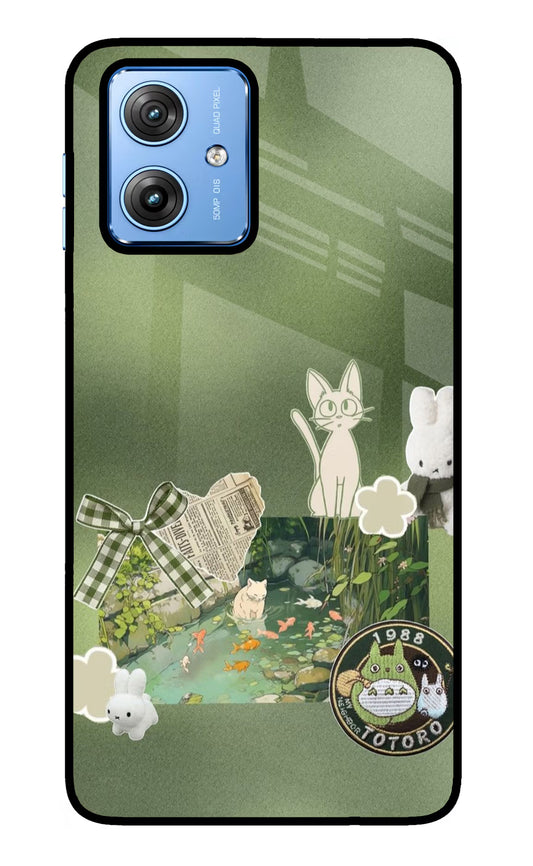 Aesthetic anime Moto G64 5G Glass Case