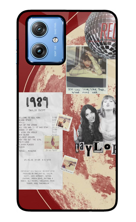 Taylor Swift Moto G64 5G Glass Case