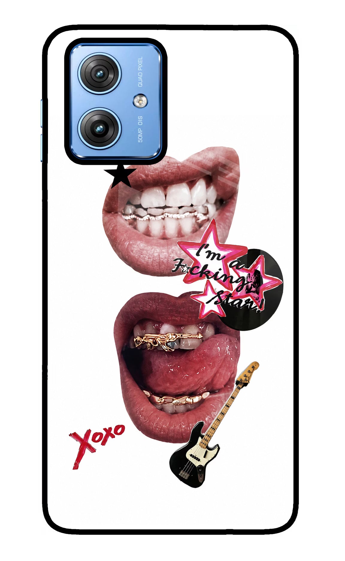 Rockstar Moto G64 5G Glass Case