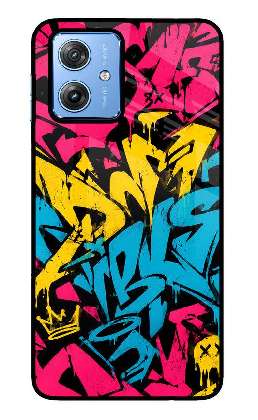 Graffiti Vibe Moto G64 5G Glass Case